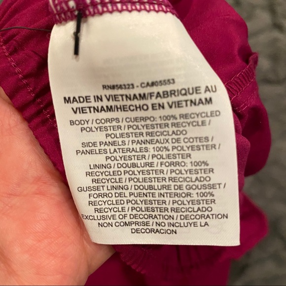 Nike Women’s Dri-fit Running Shorts in Pink/ Berry - Picture 6 of 6